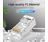 Коннектор RJ45 (8p8c) VENTION, FTP, cat. 5e, под витую пару, экранированный (50шт.) IDAR0-50 9