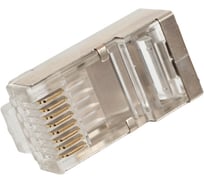 Коннектор RJ45 (8p8c) VENTION, FTP, cat. 6, под витую пару, экранированный (50шт.) IDCR0-50