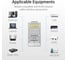 Коннектор RJ45 (8p8c) VENTION, FTP, cat. 6, под витую пару, экранированный (50шт.) IDCR0-50 11