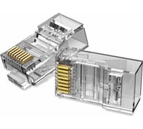 Коннектор RJ45 (8p8c) VENTION, UTP, cat. 6A, под витую пару (10шт.) IDGR0-10 25069233