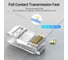 Коннектор RJ45 (8p8c) VENTION, UTP, cat. 6A, под витую пару (10шт.) IDGR0-10 5