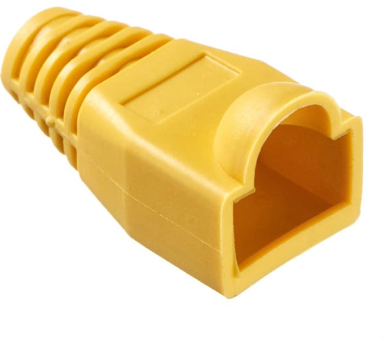 Изолирующий колпачок для RJ45 TWIST желтый, 50 шт KOLP-RJ45-yell-50
