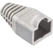 Изолирующий колпачок для RJ45 TWIST серый, 100 шт KOLP-RJ45-gry-100