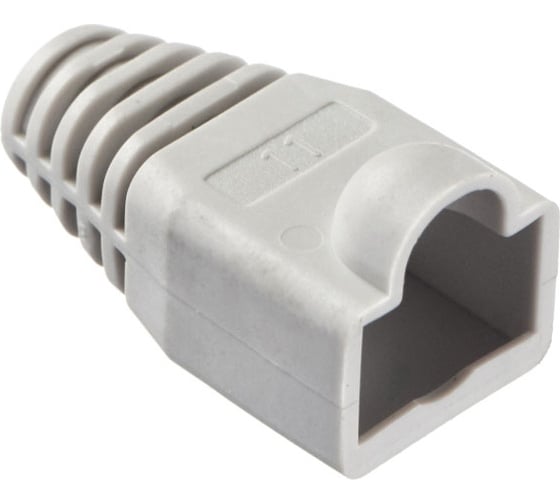 Изолирующий колпачок для RJ45 TWIST серый, 50 шт KOLP-RJ45-gry-50 1