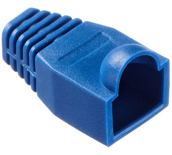 Изолирующий колпачок для RJ45 TWIST синий, 100 шт KOLP-RJ45-blu-100 1