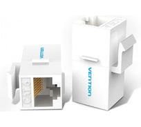 Адаптер-соединитель VENTION RJ45 F / RJ45 F 8p8c кат. 6, Белый IPGW0