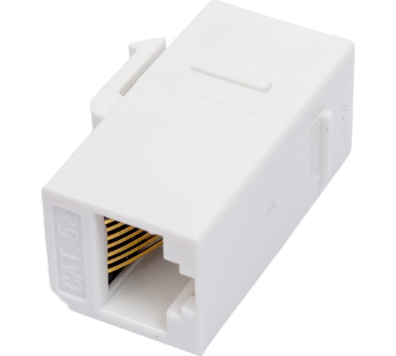 Адаптер-соединитель VENTION RJ45 F / RJ45 F 8p8c кат. 5 VDD-B07-W