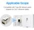 Адаптер-соединитель VENTION RJ45 F 8p8c кат. 7 VDD-B04-H 4