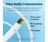 Кабель VENTION телефонный плоский RJ11 (6P4C) - 2м. Белый IQBWH 4
