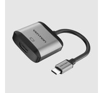 Мультимедиа конвертер VENTION USB Type C M/HDMI F, серый TDAHB