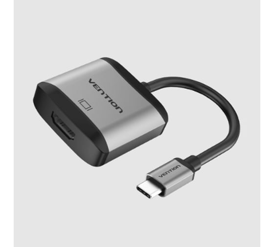Мультимедиа конвертер VENTION USB Type C M/HDMI F, серый TDAHB 1