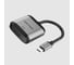 Мультимедиа конвертер VENTION USB Type C M/HDMI F, серый TDAHB 1