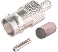Разъем гнездо, обжим, BNC RG-59 REXANT 05-3112 261139