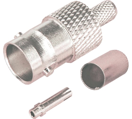 Разъем гнездо, обжим, BNC RG-59 REXANT 05-3112 261139