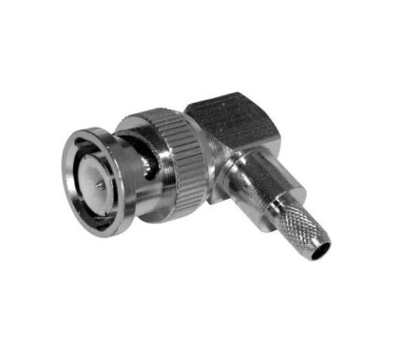Разъем штекер, угловой обжим BNC RG-59 01-005B REXANT 05-3052 261140 1