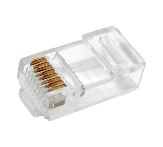 Компьютерный джек, кат.5е, 8P-8C REXANT 05-1021 221581