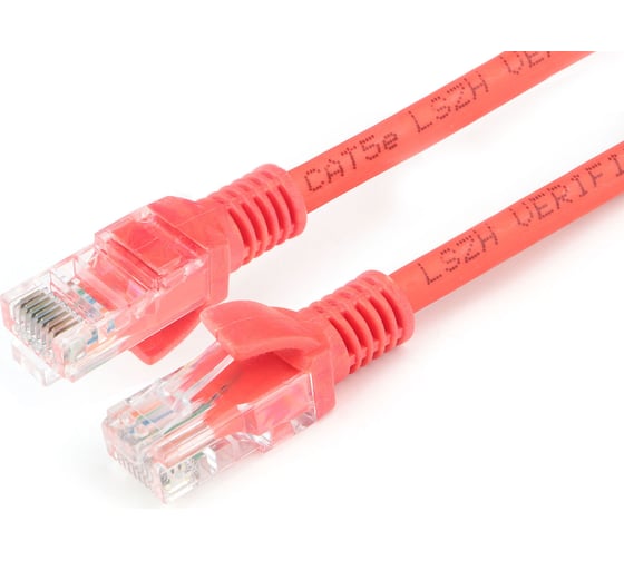 Патч-корд Cablexpert LSZH медный UTP кат.5e, 5м, литой, многожильный (оранжевый), PP30-5M/O