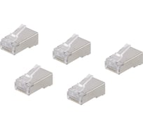 Разъем TDM rj-45 ftp для кабеля кат. 5е, 8p8c (5 шт) SQ0561-0025