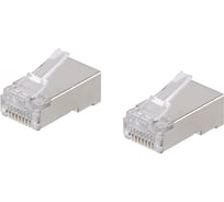 Разъем TDM rj-45 ftp для кабеля кат. 5е, 8p8c (2 шт) SQ0561-0026