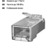 Коннектор для кабеля RJ-45 FTP категория 5Е TDM ELECTRIC в упаковке 2 штуки SQ0561-0026 3