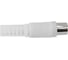 Антенное TV гнездо TDM ELECTRIC пластиковое без пайки белое SQ1809-0011 3