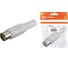 Антенное TV гнездо TDM ELECTRIC пластиковое без пайки белое SQ1809-0011 6
