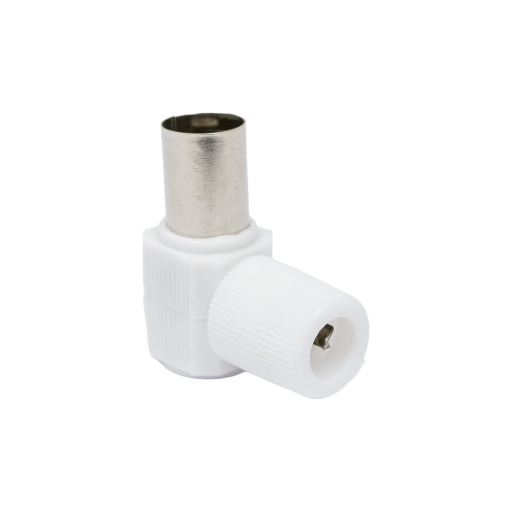 Антенное TV гнездо TDM угловое белое без пайки SQ1809-0016 - выгодная ...