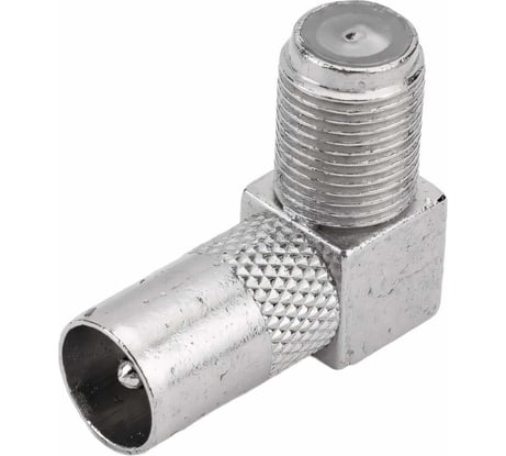 Угловой переходник TDM ELECTRIC гнездо F - штекер TV SQ1809-0013