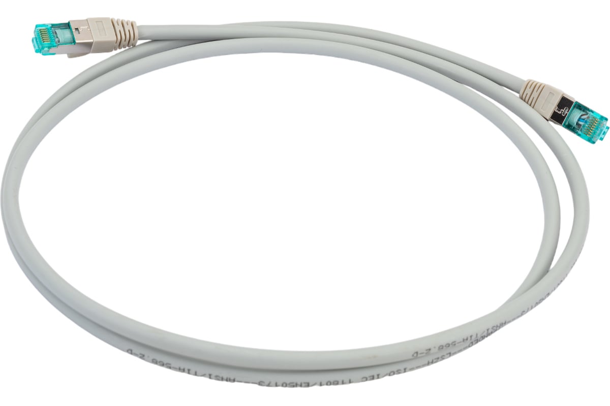 Sftp Rj45 Экранированный патч-корд Hyperline S/FTP PC-LPM-SFTP-RJ45-RJ45-C6a-1.5M ...