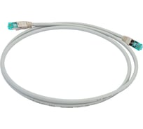 Экранированный патч-корд Hyperline S/FTP PC-LPM-SFTP-RJ45-RJ45-C6a-1.5M-LSZH-GY Cat.6a (100% Fluke Component Tested), LSZH, 1.5 м, серый 447296