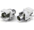 Вставка Hyperline KJ1-BNC-D-WH формата Keystone Jack с проходным адаптером BNC, D type, ROHS, белая 246971 1
