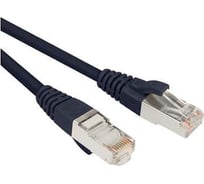 Экранированный патч-корд Hyperline S/FTP PC-LPM-SFTP-RJ45-RJ45-C6-20M-LSZH-BK Cat.6 (100% Fluke Component Tested), LSZH, 20 м, черный 264563