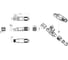 Разъем полевой оконцовки Hyperline PLUD-8P8C-S-C6A-SH RJ-45 (8P8C) под витую пару, для одножильного кабеля, toolless, категория 6A, экранированный, накручивающийся хвостовик, IDC 427413 2