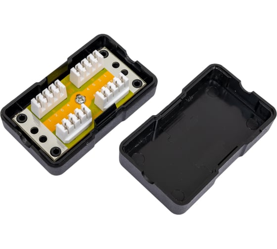 Проходной адаптер SUPRLAN Dual IDC, категория 6, 4 пары 10-0356