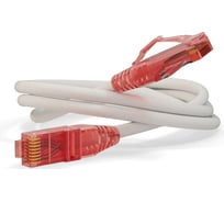 Патч-корд Hyperline PC-LPM-UTP-RJ45-RJ45-C5e-10M-LSZH-WH U/UTP, Cat.5e (100% Fluke Component Tested), LSZH, 10 м, белый 230012