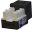 Вставка Keystone Hyperline KJ9-8P8C-C6-90-BK Jack RJ-45(8P8C), категория 6, черная 432656 2