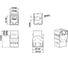 Вставка Keystone Hyperline KJ9-8P8C-C6-90-BK Jack RJ-45(8P8C), категория 6, черная 432656 3