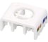 Вставка Keystone Hyperline KJ8-8P8C-C6-180-TLS-WH Jack RJ-45(8P8C), категория 6, тип 180 градусов, Toolless, белая 426190 4
