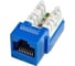 Вставка Hyperline KJ2-8P8C-C5e-TLS-BL Keystone Jack RJ-45(8P8C), категория 5e, Toolless, синий 433795 1