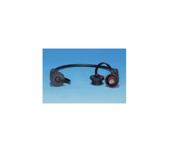 Промышленный патч-корд Hyperline PC-IE-LPM-STP-RJ45-RJ45-C6-5M-BK F/UTP, экранированный, IP67, категория 6, с защитными крышками, 5 м, черный 47411