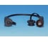 Промышленный патч-корд Hyperline PC-IE-LPM-UTP-RJ45-RJ45-C6-1M-BK U/UTP, IP67, Cat.6, с защитными крышками, 1 м, черный 45502 1