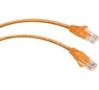 Неэкранированный патч-корд Cabeus U/UTP, категория 5е, 2xRJ45/8p8c, оранжевый, LSZH, 3м PC-UTP-RJ45-Cat.5e-3m-OR-LSZH