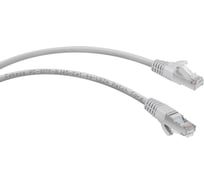 Экранированный патч-корд Cabeus S/FTP, категория 6а (10G), 2xRJ45/8p8c, серый, LSZH, 2м PC-SSTP-RJ45-Cat.6a-2m-LSZH