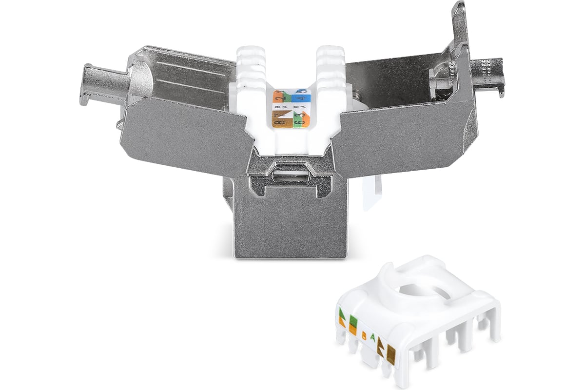 Вставка Keystone Cabeus Jack RJ-45(8P8C), 180 градусов, категория 5e ...