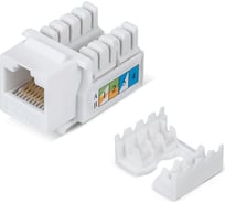 Вставка Keystone Cabeus Jack RJ-45, категория 6, заделка тип 110, белая KJ-RJ45-Cat.6-90 26008727