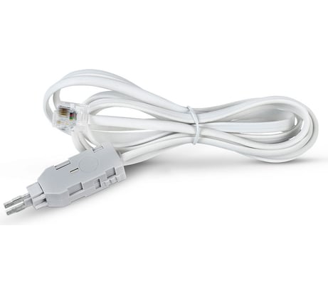 Тестовый 4-х контактный шнур Cabeus 6P4C TC-4-pin-6P4C