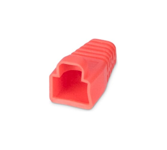 Изолирующий колпачок для разъемов RJ-45 Cabeus красный, d-6.1 мм 100 шт CAP-RD 1