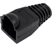 Изолирующий колпачок для разъемов RJ-45 Cabeus черный, d-6.1 мм 100 шт CAP-BK