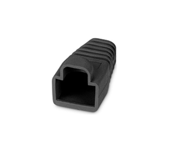 Изолирующий колпачок для разъемов RJ-45 Cabeus черный, d-6.1 мм 100 шт CAP-BK 1