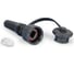 Промышленный разъем Hyperline PLUG-IE-8P8C-PV-C6 RJ-45 (8P8C) под витую пару, IP67, категория 6, с защитной крышкой 46566 1